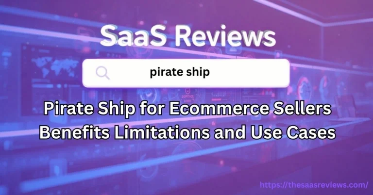 Pirate Ship for Ecommerce Sellers Benefits Limitations and Use Cases